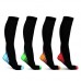 Knee High Stocking Sport Football Socks Leg Support Stretch Compression Socks Active School Team Socks