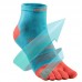 3Pairs AONIJIE E4802 Running Low Cut Athletic Five Toe Socks Toesocks For Running Cycling Race Trail